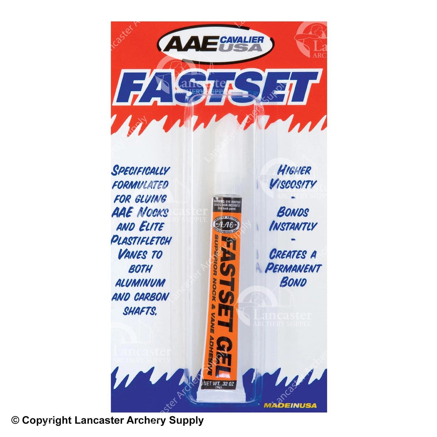AAE Fastset Glue .32 Oz. (9g) 3 AAE Fastset Glue .32 Oz. (9g)