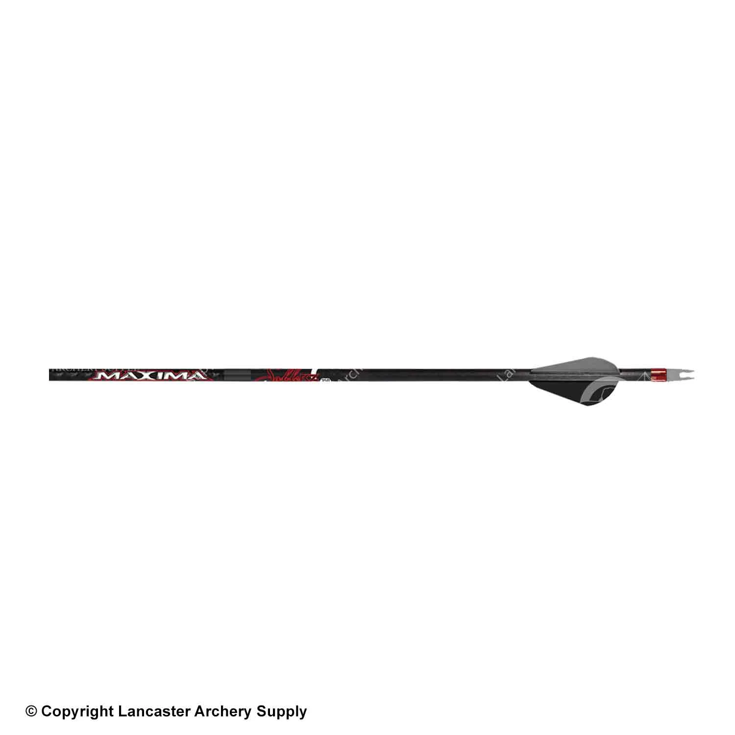 Carbon Express Sable RZ Fletched Arrow (6-Pack) 3 Carbon Express Sable RZ Fletched Arrow (6-Pack)