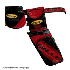 Gillo Field Quiver With Belt And Release Pouch -Shooting Gear Store 1031317 red
