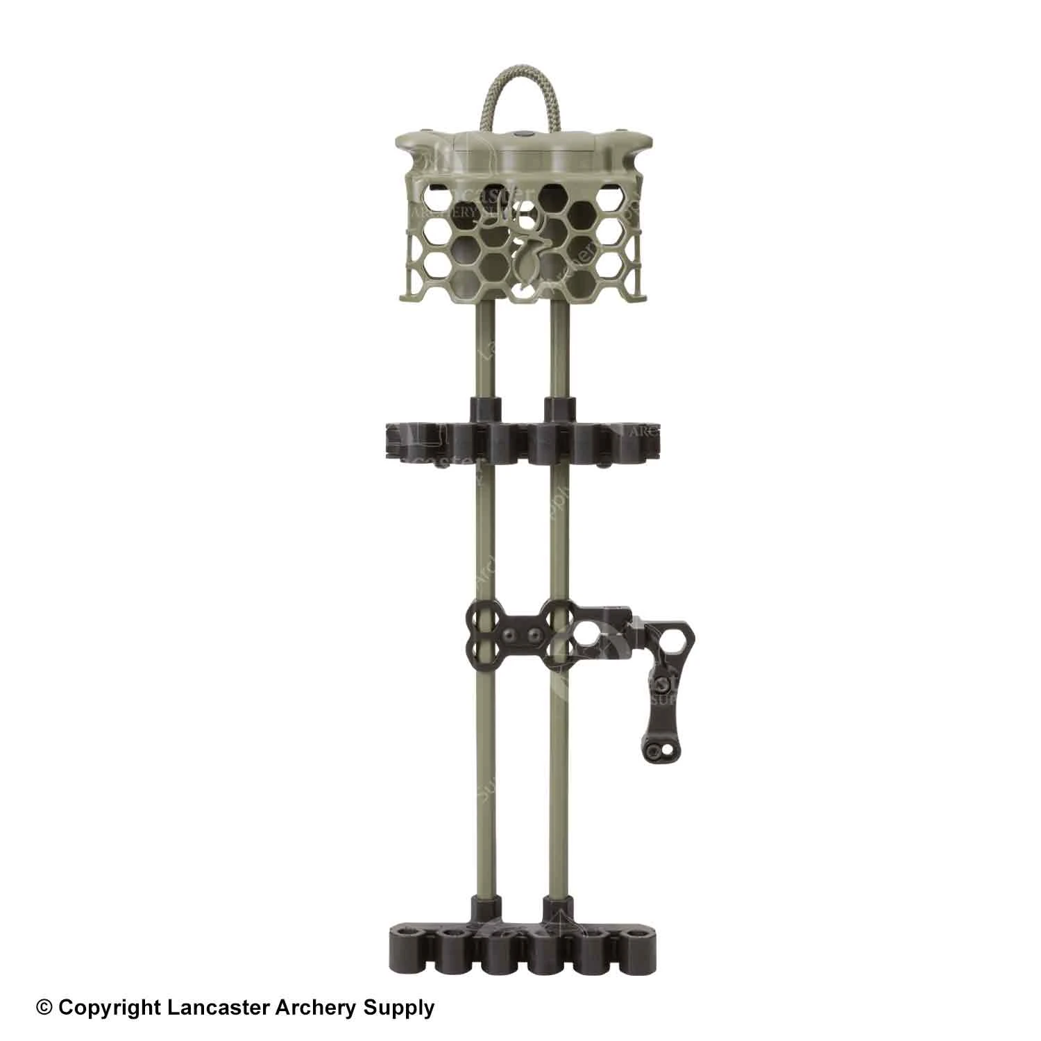 Trophy Ridge Hex Light Quiver (Olive Green) 3 Trophy Ridge Hex Light Quiver (Olive Green)