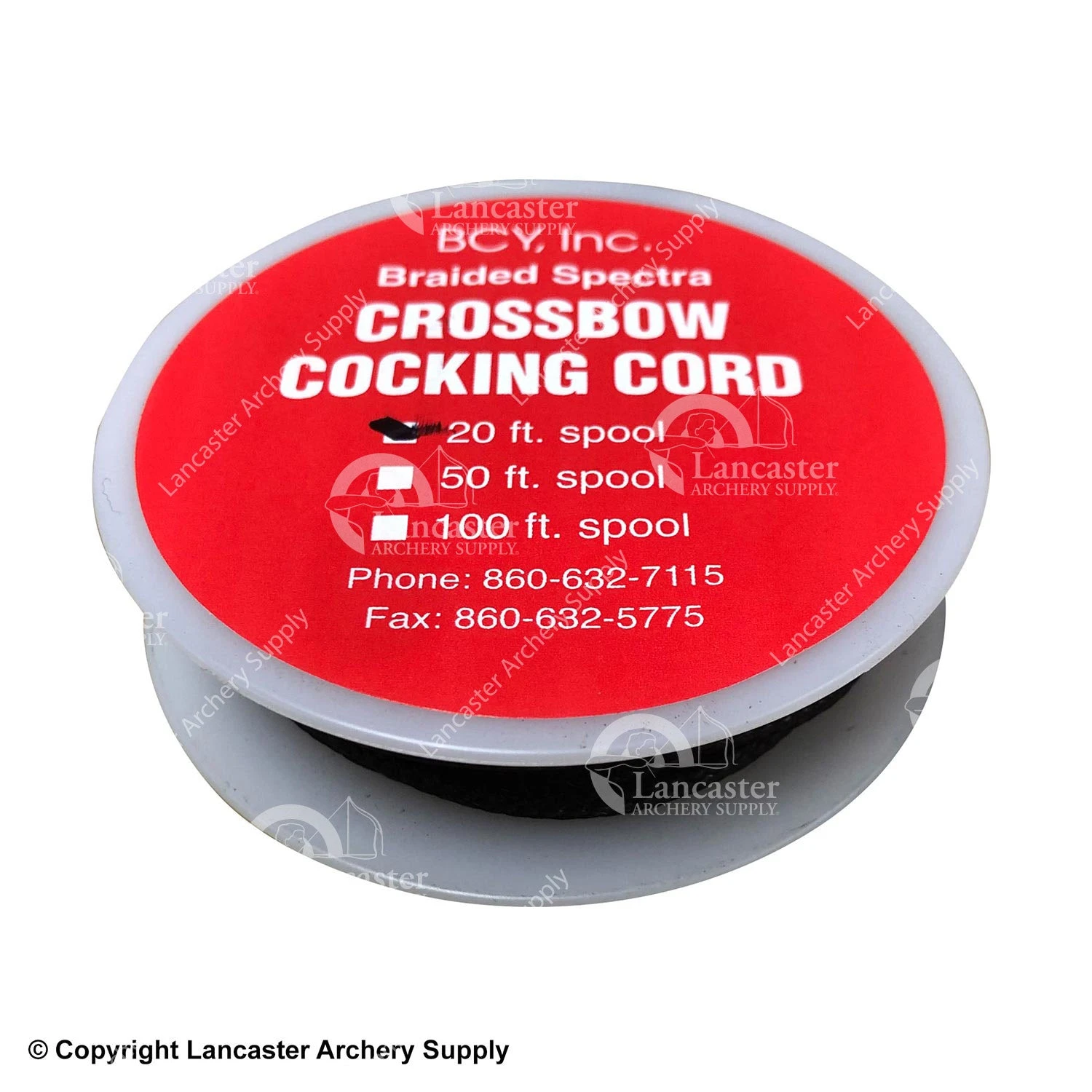 BCY Crossbow Cocking Cord 20ft Spool 3 BCY Crossbow Cocking Cord 20ft Spool