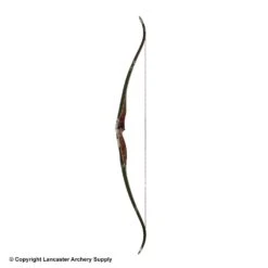 Bear Kodiak Traditional Recurve Bow (Shedua/Purple Heart/Green Glass)
