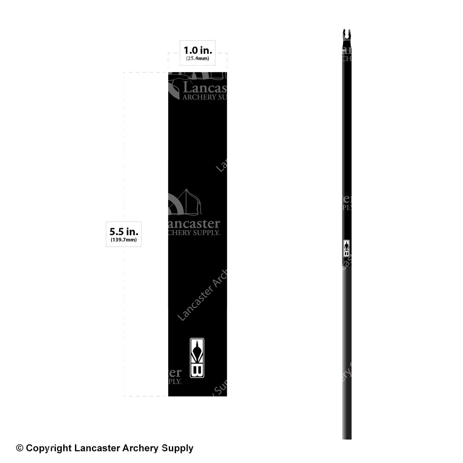 Bohning Solid Color Arrow Wraps 5.5" (Small 17/64) 12 Bohning Solid Color Arrow Wraps 5.5" (Small 17/64) - Image 10