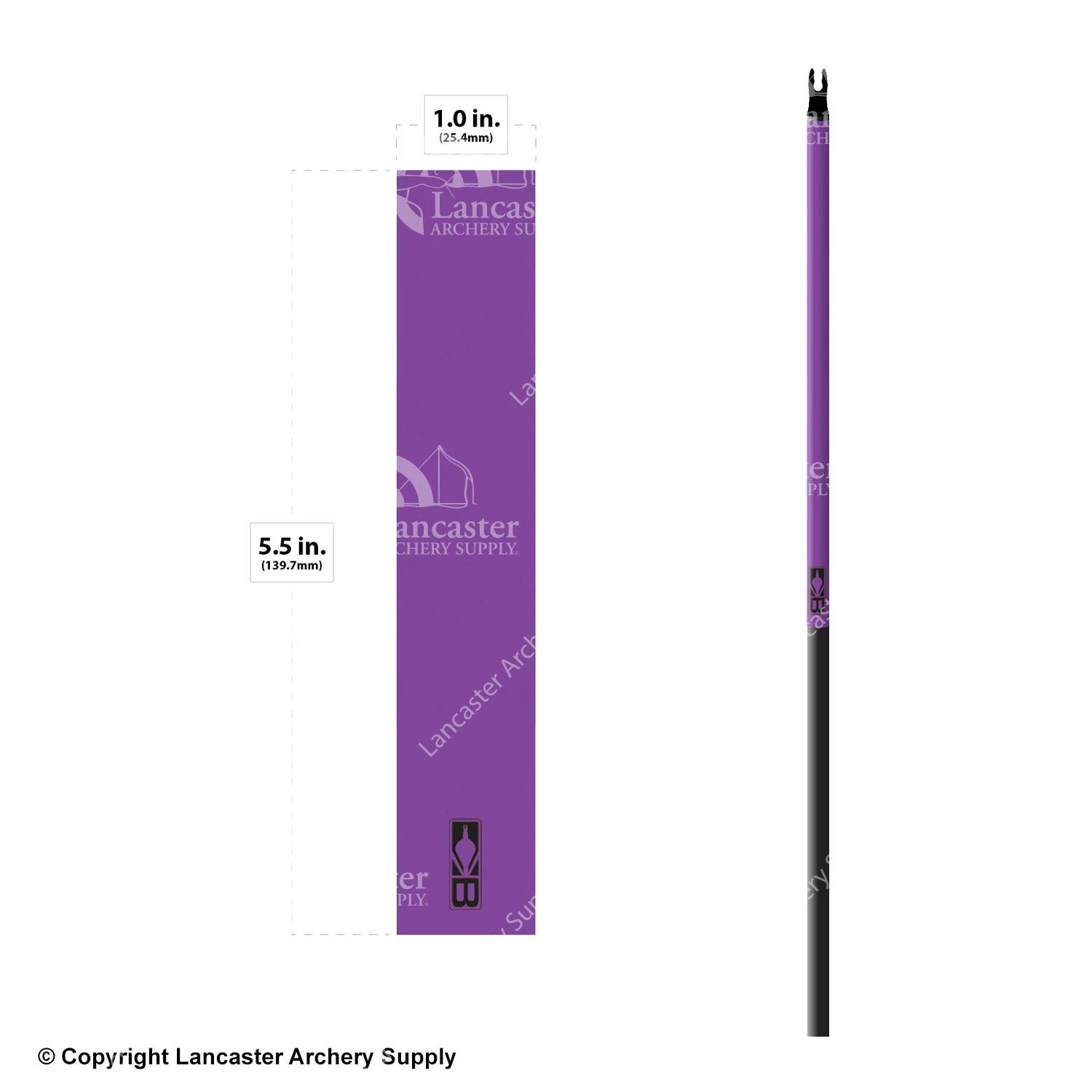 Bohning Solid Color Arrow Wraps 5.5" (Small 17/64) 9 Bohning Solid Color Arrow Wraps 5.5" (Small 17/64) - Image 7