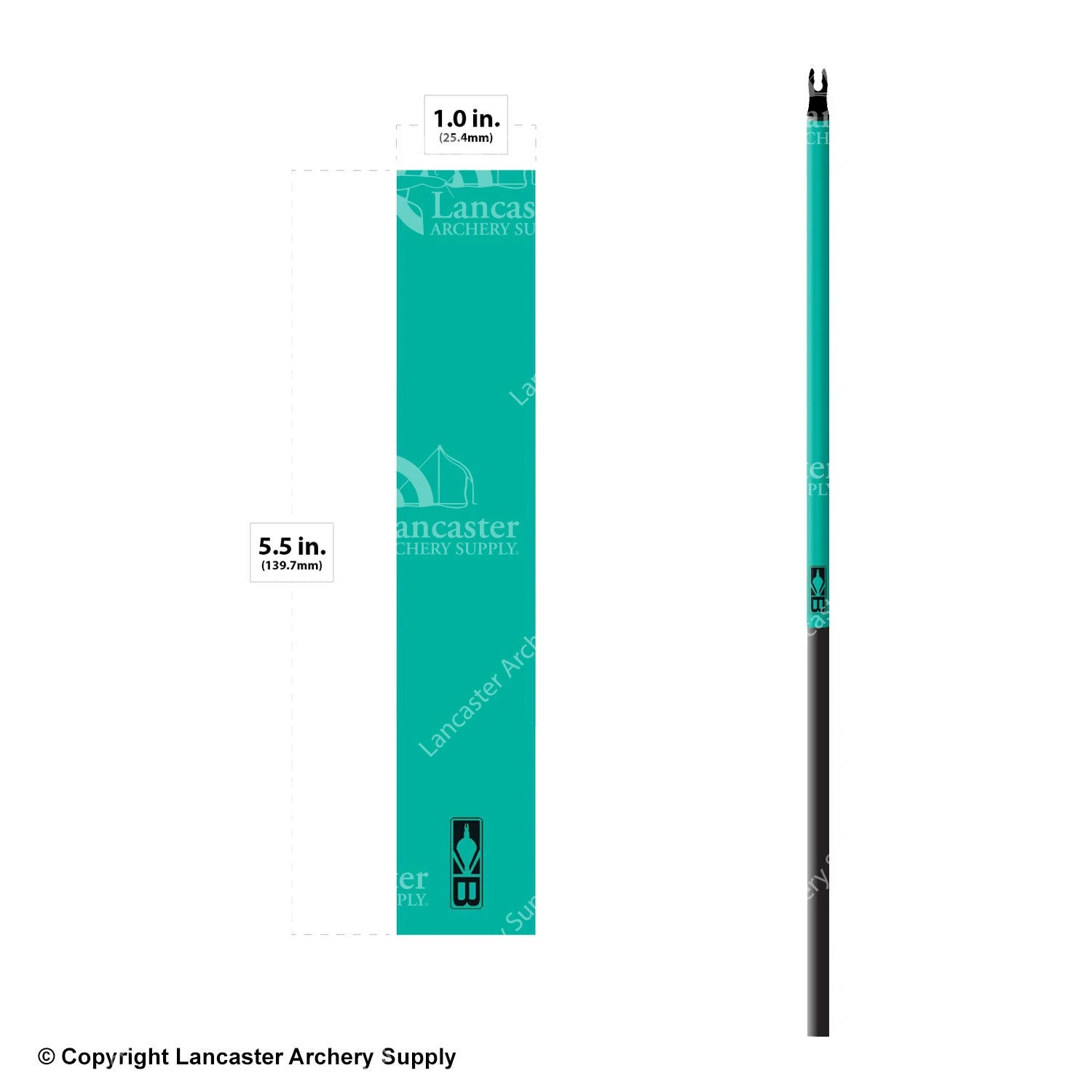 Bohning Solid Color Arrow Wraps 5.5" (Small 17/64) 11 Bohning Solid Color Arrow Wraps 5.5" (Small 17/64) - Image 9