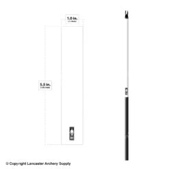 Bohning Solid Color Arrow Wraps 5.5" (Small 17/64) 23 Bohning Solid Color Arrow Wraps 5.5" (Small 17/64) -Shooting Gear Store 1480297 white