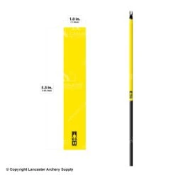 Bohning Solid Color Arrow Wraps 5.5" (Small 17/64) 18 Bohning Solid Color Arrow Wraps 5.5" (Small 17/64) -Shooting Gear Store 1480297 yellow