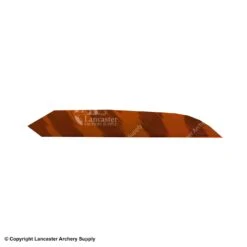 Ozark 3.5" Victory Target Maxx Barred Color Feather -Shooting Gear Store 1610028 hunters orange