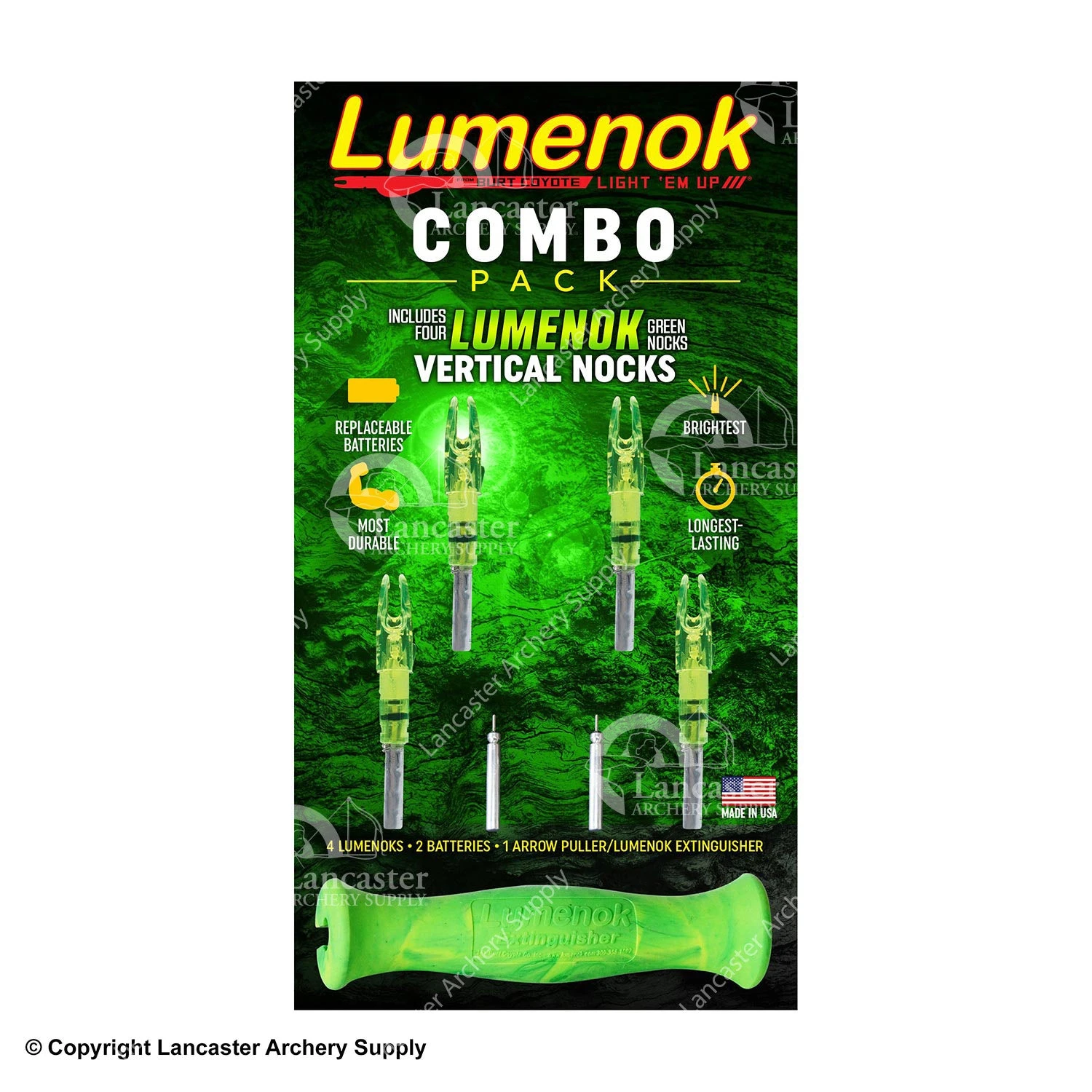 Lumenok Signature Lighted Nock Combo Pack 4 Lumenok Signature Lighted Nock Combo Pack - Image 2