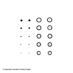 Gunstar Chubby Target Set -Shooting Gear Store 2010014 black