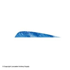 Gateway 4" Parabolic Tre Camo Feather 20 Gateway 4" Parabolic Tre Camo Feather -Shooting Gear Store 2270018 blue white