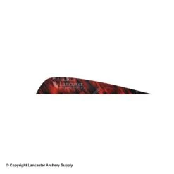 Gateway 4" Parabolic Tre Camo Feather 17 Gateway 4" Parabolic Tre Camo Feather -Shooting Gear Store 2270018 red