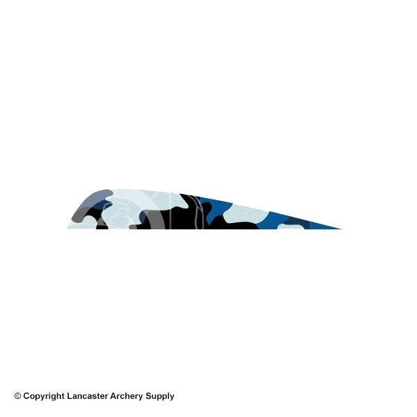 Gateway 4" Parabolic Camo Printz Feather 4 Gateway 4" Parabolic Camo Printz Feather - Image 2