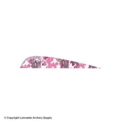 Gateway 4" Parabolic Camo Printz Feather 9 Gateway 4" Parabolic Camo Printz Feather -Shooting Gear Store 2270064 pink
