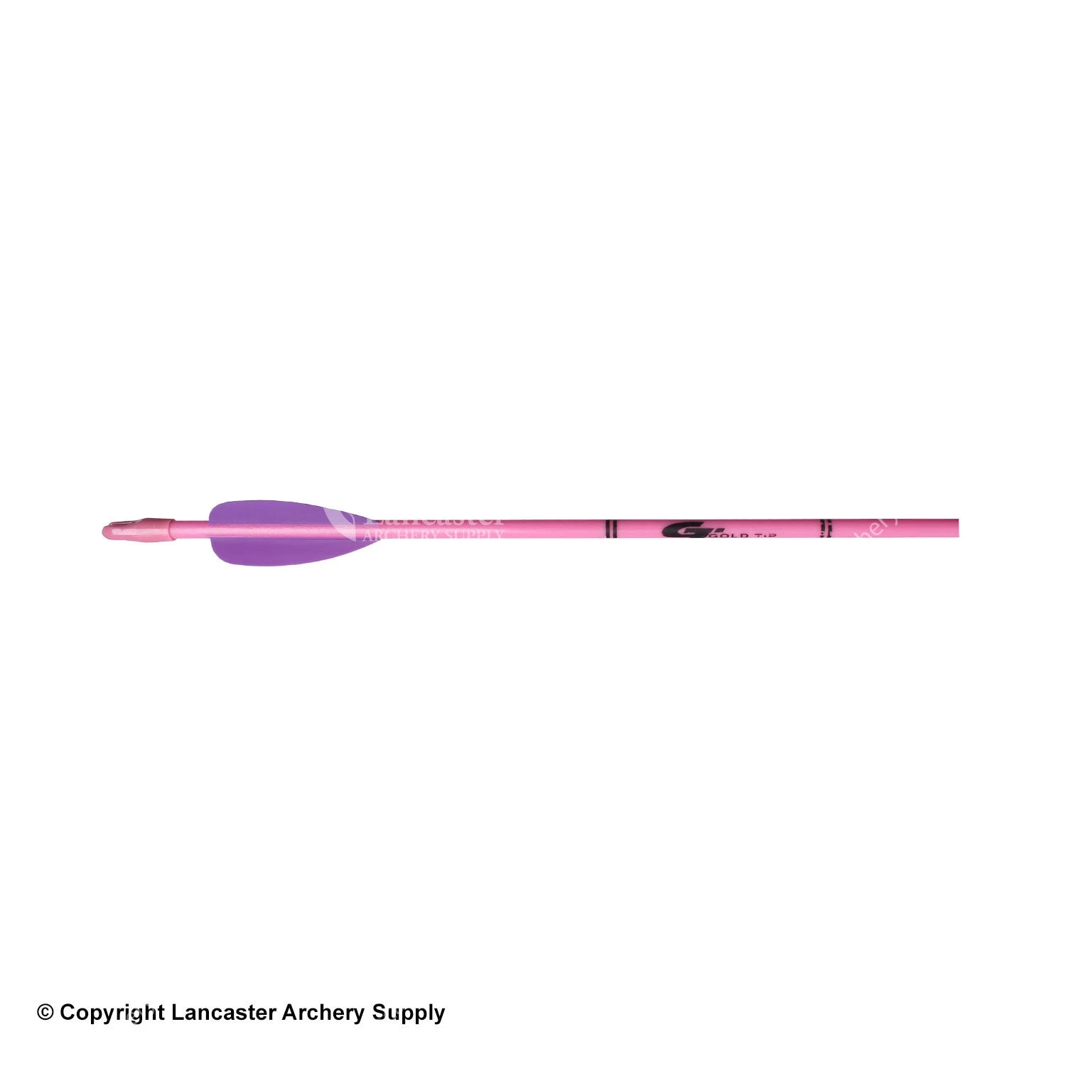 Gold Tip Pink Fiberglass Youth Arrow 4 Gold Tip Pink Fiberglass Youth Arrow - Image 2