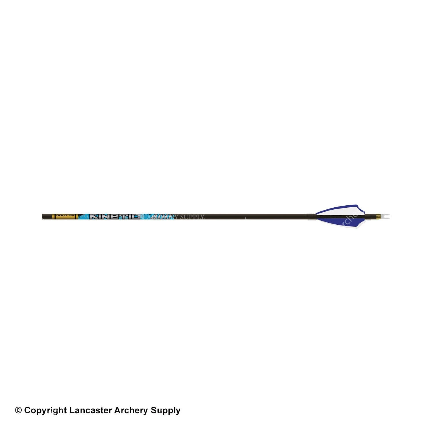 Gold Tip Kinetic Kaos Fletched Arrows 3 Gold Tip Kinetic Kaos Fletched Arrows