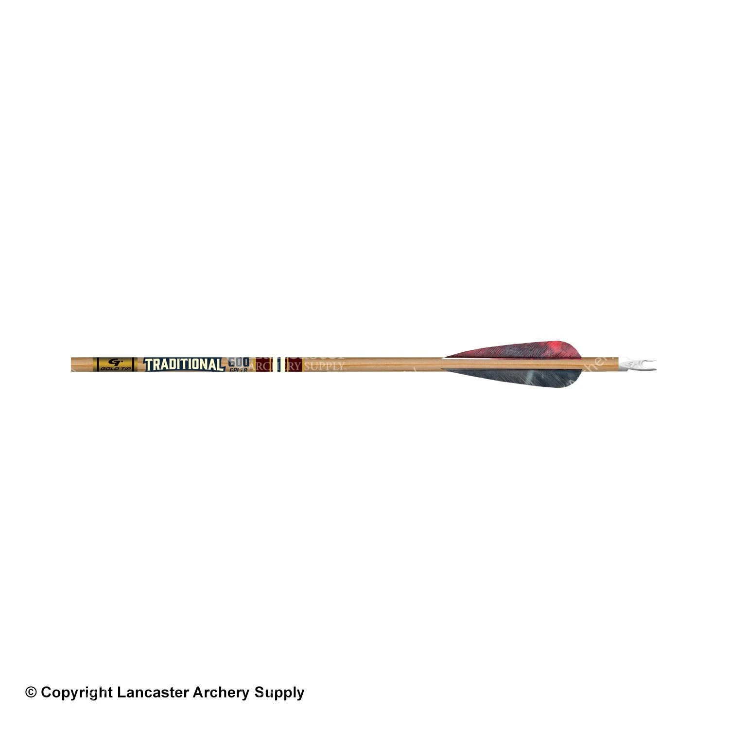 Gold Tip Traditional Classic Fletched Arrows 3 Gold Tip Traditional Classic Fletched Arrows