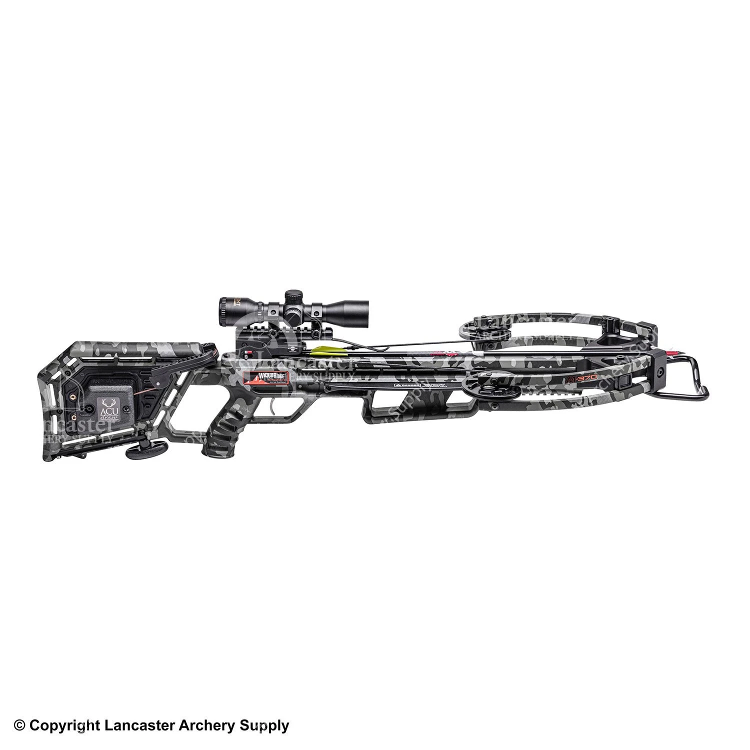 Wicked Ridge M-370 Crossbow Package W/ACUdraw (Peak Camo) 3 Wicked Ridge M-370 Crossbow Package W/ACUdraw (Peak Camo)