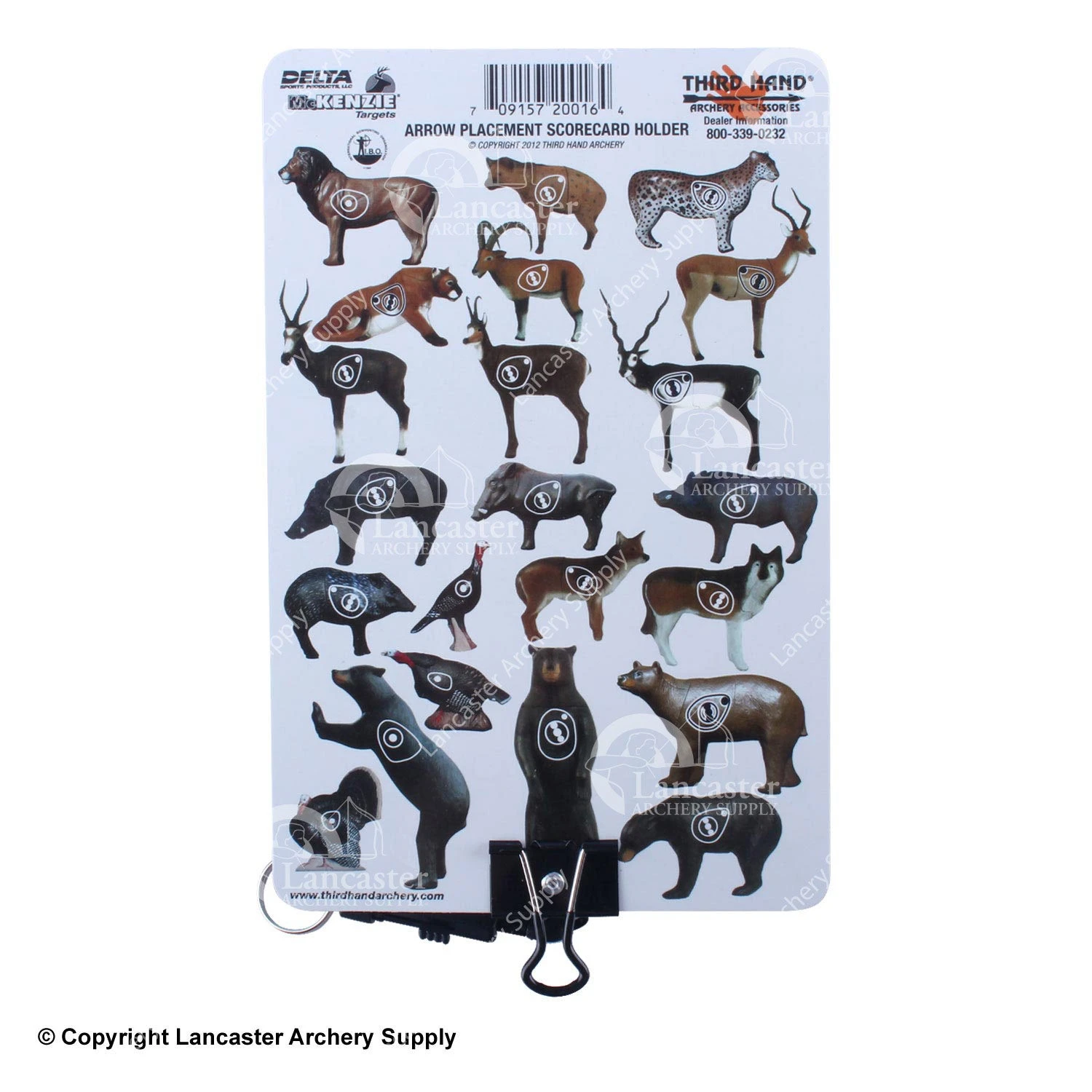 Third Hand McKenzie Arrow Placement Clipboard 4 Third Hand McKenzie Arrow Placement Clipboard - Image 2