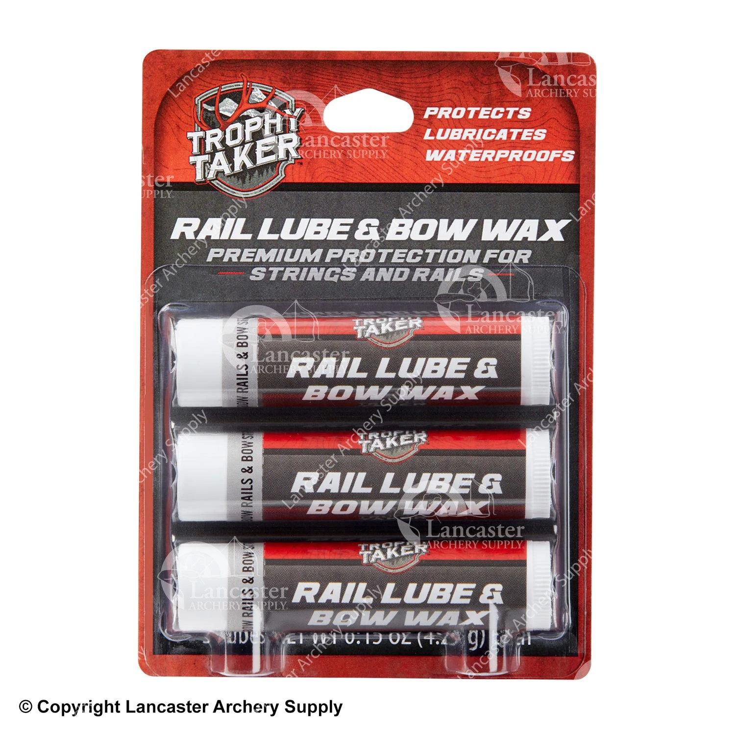 Trophy Taker Rail Lube & String Wax 3pk 3 Trophy Taker Rail Lube & String Wax 3pk