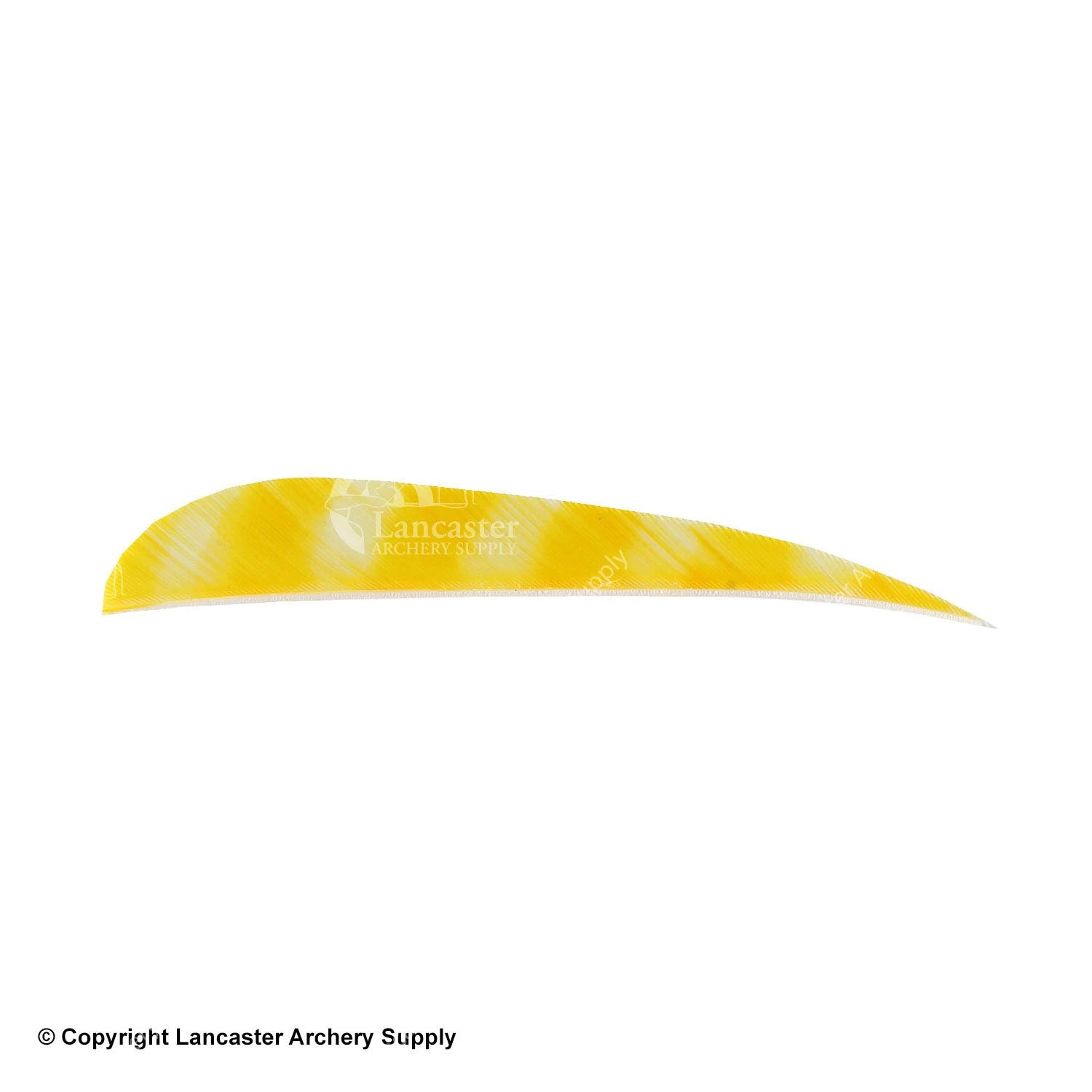 Trueflight Brite Stripes 4" RW Round Back Feather 4 Trueflight Brite Stripes 4" RW Round Back Feather - Image 2