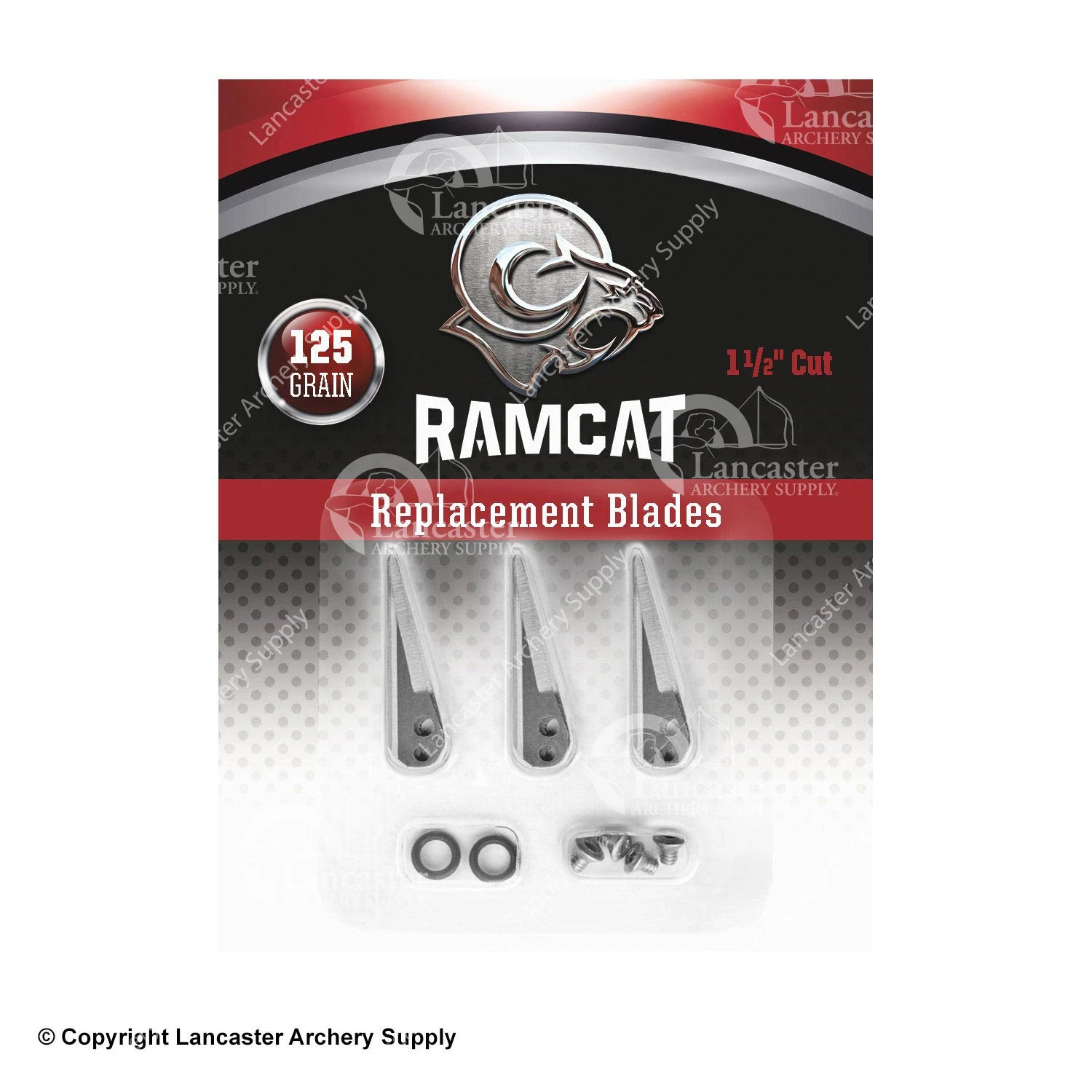 Ramcat 125 Replacement Blades 3 Ramcat 125 Replacement Blades