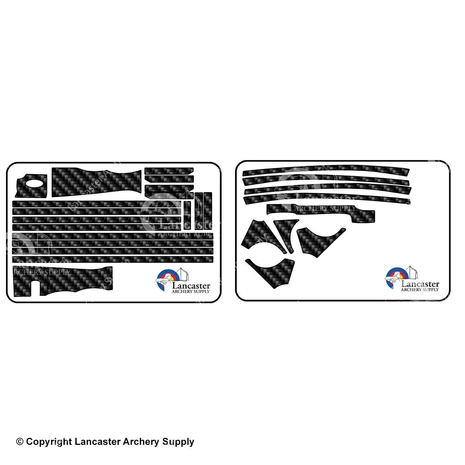 Genesis Bow Carbon Decal Kit 3 Genesis Bow Carbon Decal Kit