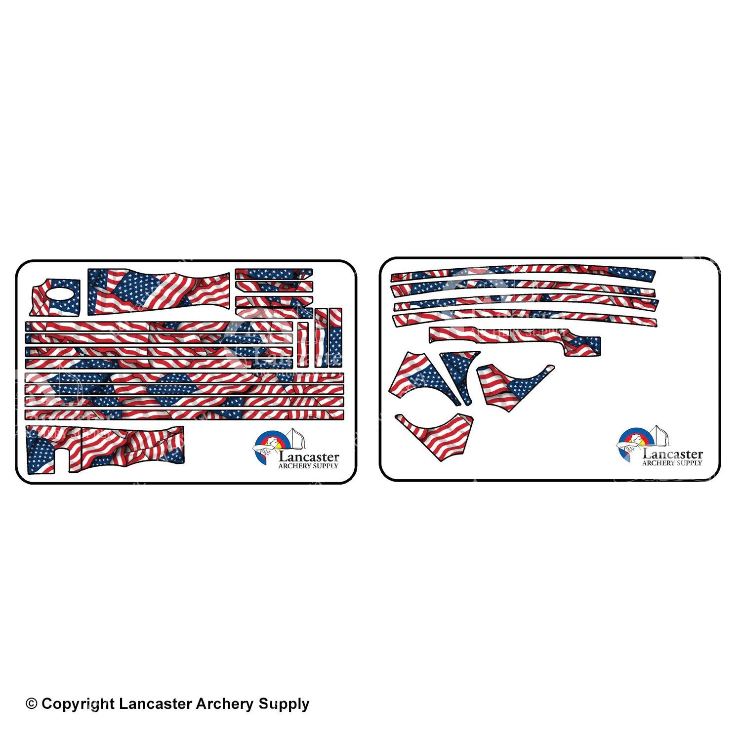 Genesis Bow Flag Decal Kit 3 Genesis Bow Flag Decal Kit