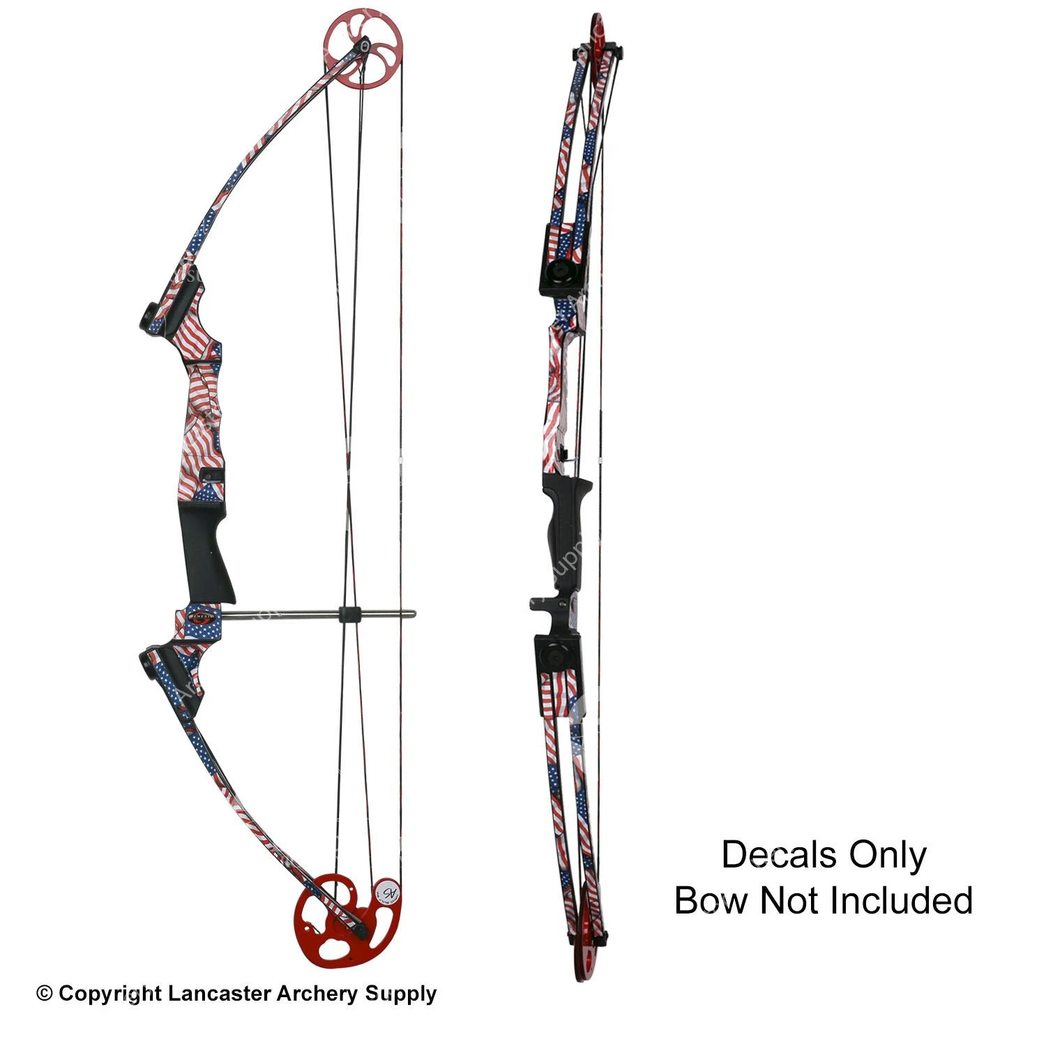 Genesis Bow Flag Decal Kit 4 Genesis Bow Flag Decal Kit - Image 2