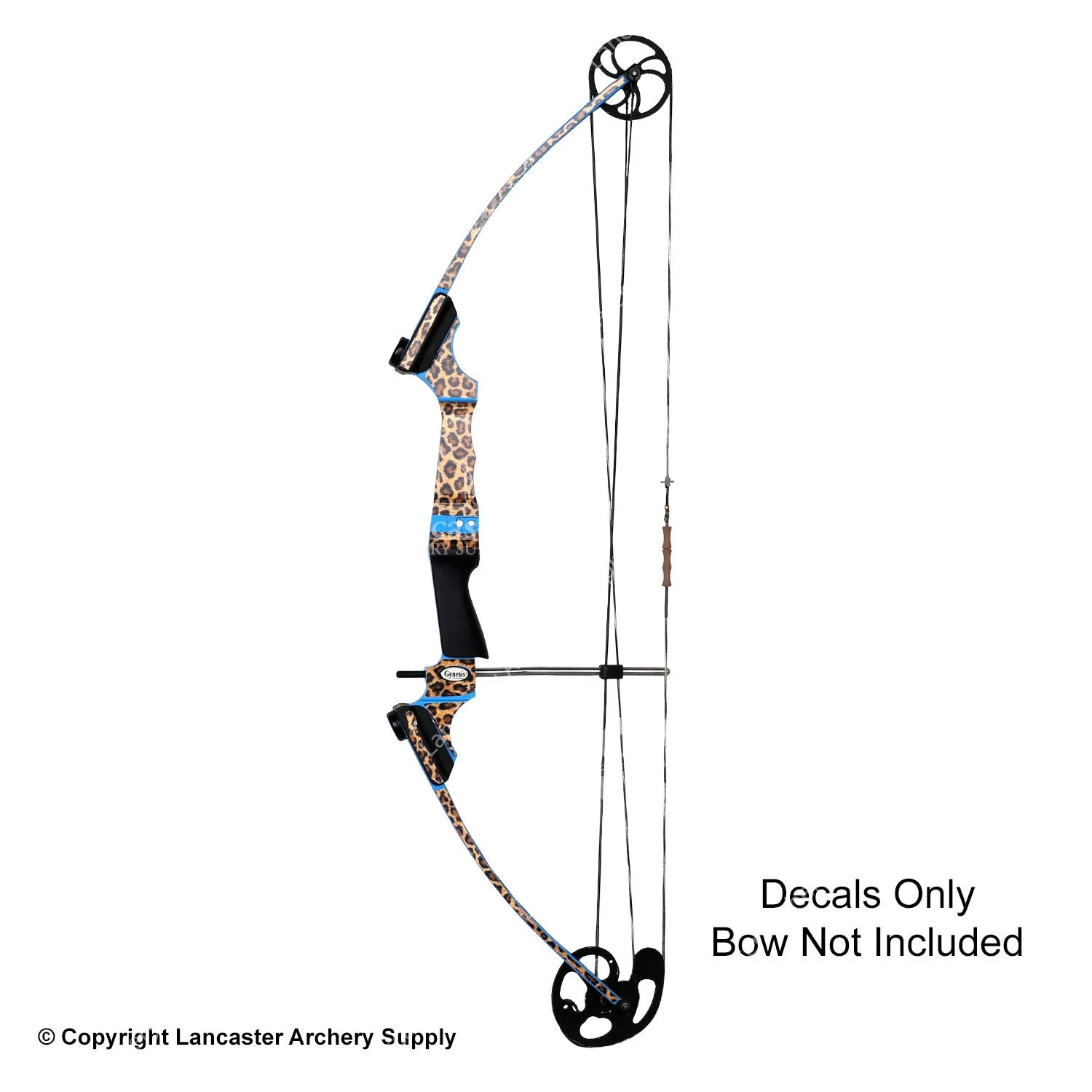 Genesis Bow Leopard Print Decal Kit 4 Genesis Bow Leopard Print Decal Kit - Image 2