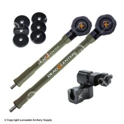 Dead Center Dead Level Hunter Verge Lite Stabilizer Kit (12" & 9") 14 Dead Center Dead Level Hunter Verge Lite Stabilizer Kit (12" & 9") -Shooting Gear Store 8590118 green