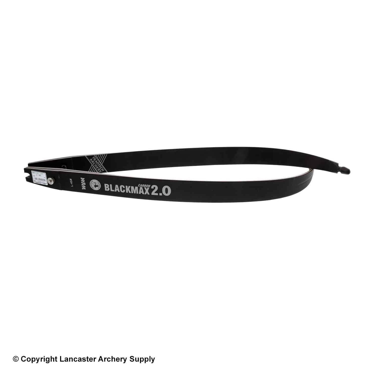TradTech Black Max 2.0 Carbon/Wood Recurve Limbs (Open Box X1030428) 3 TradTech Black Max 2.0 Carbon/Wood Recurve Limbs (Open Box X1030428)