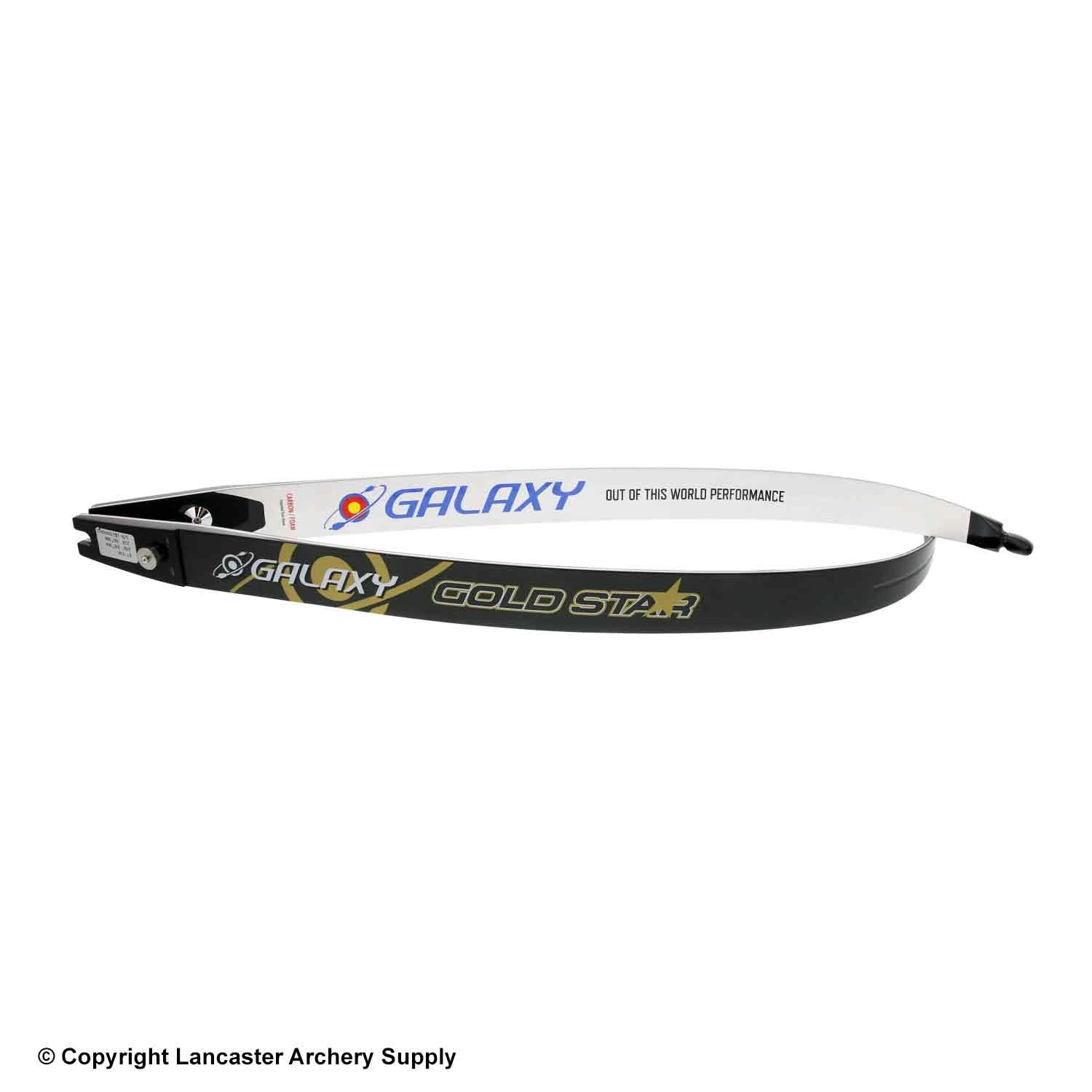 Galaxy Gold Star Recurve Limbs (Open Box X1031009) 3 Galaxy Gold Star Recurve Limbs (Open Box X1031009)