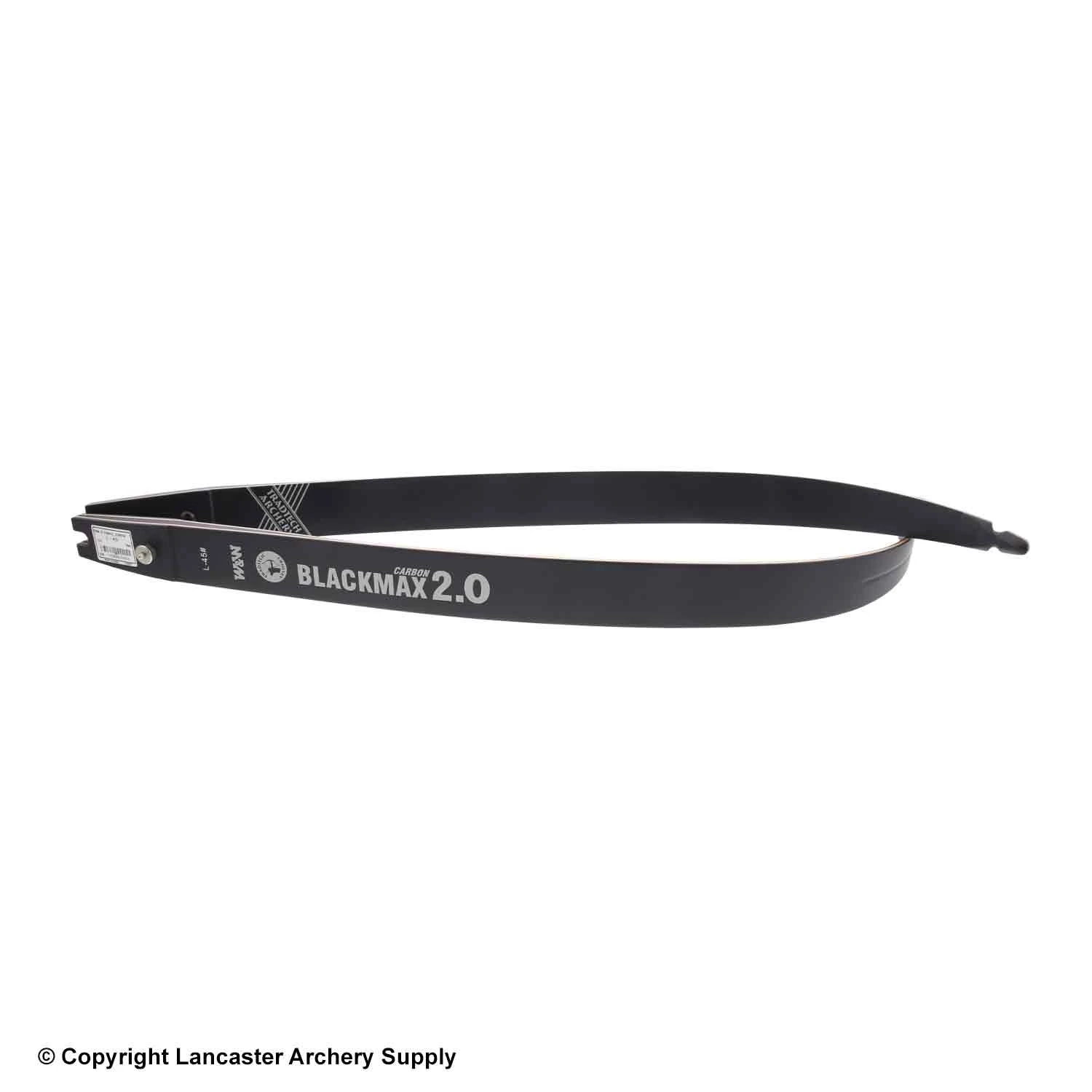 TradTech Black Max 2.0 Carbon/Wood Recurve Limbs (Open Box X1033549) 3 TradTech Black Max 2.0 Carbon/Wood Recurve Limbs (Open Box X1033549)